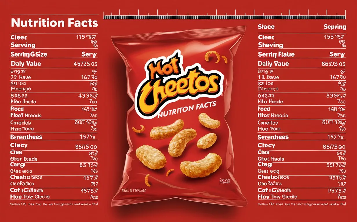 Hot Cheetos Nutrition Facts