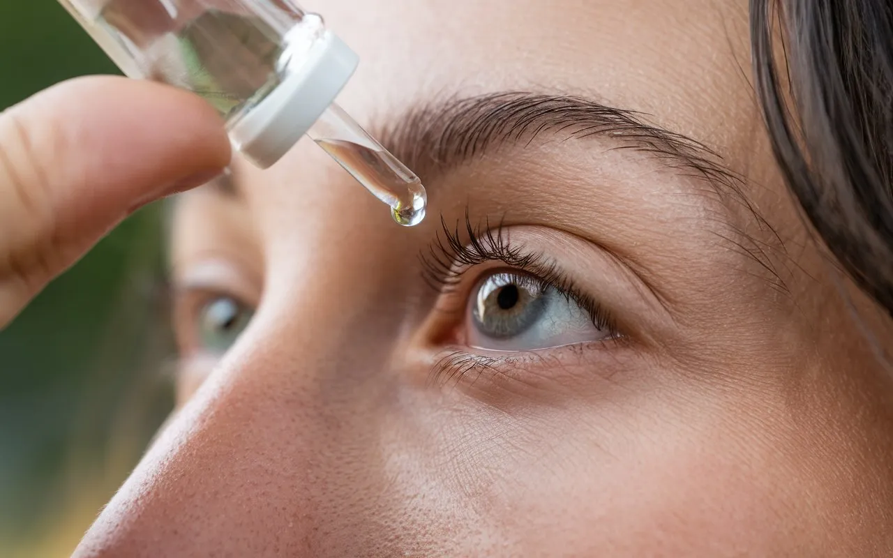 can you use contact solution as eye drops