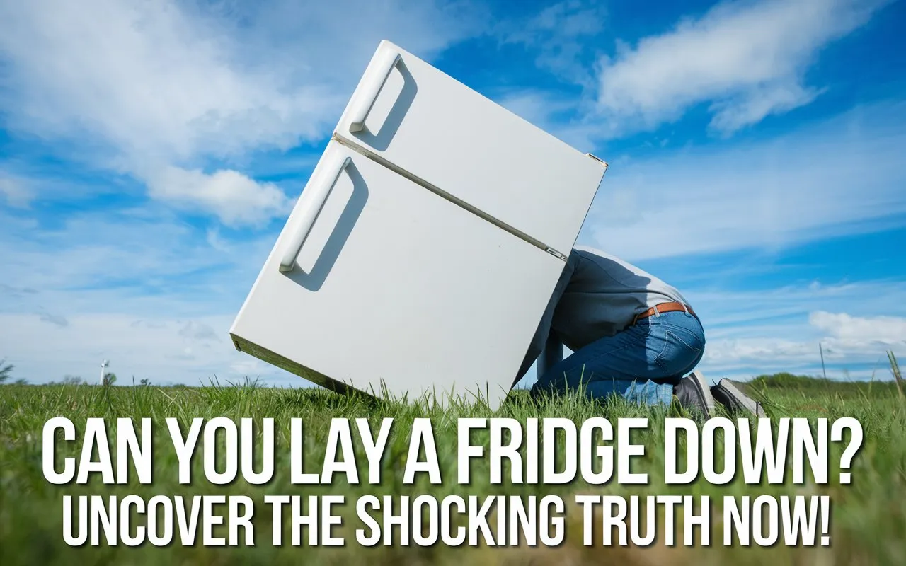 Can You Lay a Fridge Down? Uncover the Shocking Truth Now!